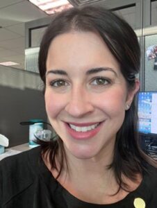 Botox patient smiling after receiving a Botox procedure